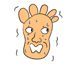 Mr. foot sticker #1228490