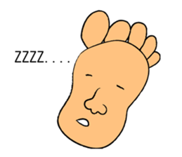 Mr. foot sticker #1228493