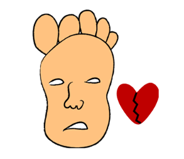 Mr. foot sticker #1228497