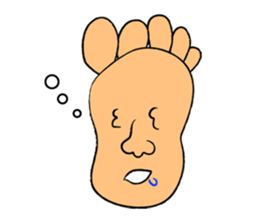 Mr. foot sticker #1228502