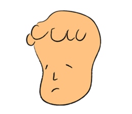 Mr. foot sticker #1228509