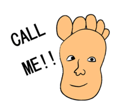 Mr. foot sticker #1228513