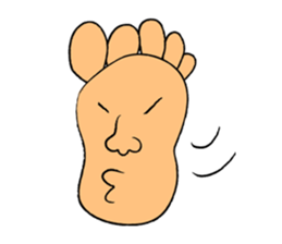 Mr. foot sticker #1228516