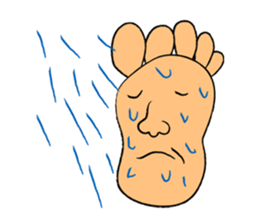 Mr. foot sticker #1228521