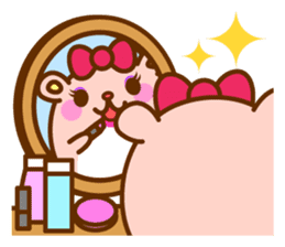 Girl's Hamster sticker #1228528