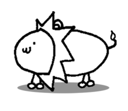 [Okim]Baby Lion Nabi sticker #1228842