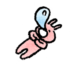 Life of the tiger and rabbit sticker #1229274