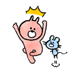 Life of the tiger and rabbit sticker #1229281