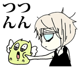 The melancholy girl who falls in love sticker #1229332