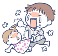 Parenting Mom for Child Sticker sticker #1229412