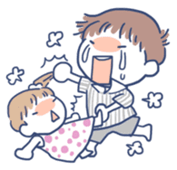 Parenting Mom for Child Sticker sticker #1229412