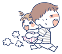 Parenting Mom for Child Sticker sticker #1229430