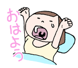 BAND GIRL STAMP 2 sticker #1229525