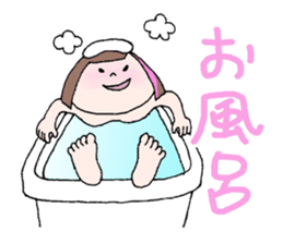 BAND GIRL STAMP 2 sticker #1229528