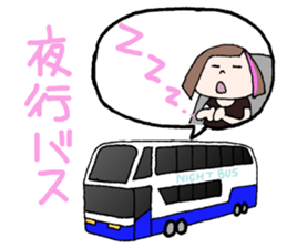 BAND GIRL STAMP 2 sticker #1229538