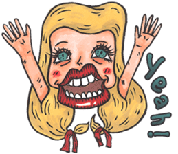 Evelyn & Friends in The Rainbow Dreamer sticker #1230482