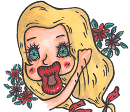 Evelyn & Friends in The Rainbow Dreamer sticker #1230490