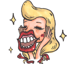 Evelyn & Friends in The Rainbow Dreamer sticker #1230491