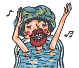 Evelyn & Friends in The Rainbow Dreamer sticker #1230492