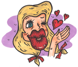 Evelyn & Friends in The Rainbow Dreamer sticker #1230496