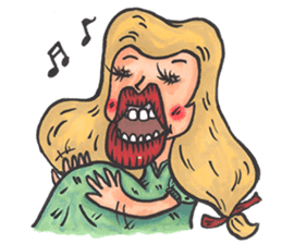 Evelyn & Friends in The Rainbow Dreamer sticker #1230497