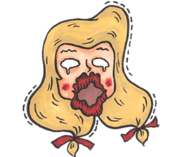 Evelyn & Friends in The Rainbow Dreamer sticker #1230504