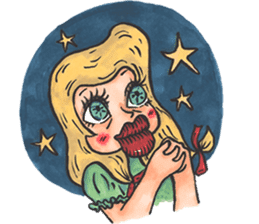 Evelyn & Friends in The Rainbow Dreamer sticker #1230507