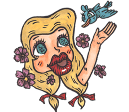 Evelyn & Friends in The Rainbow Dreamer sticker #1230508