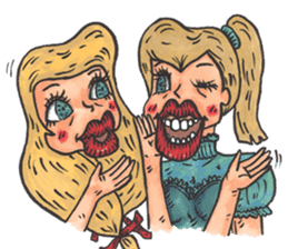 Evelyn & Friends in The Rainbow Dreamer sticker #1230510