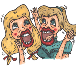 Evelyn & Friends in The Rainbow Dreamer sticker #1230511