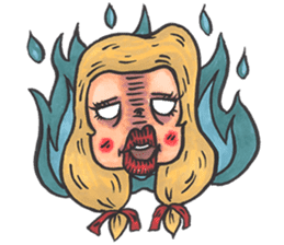 Evelyn & Friends in The Rainbow Dreamer sticker #1230512