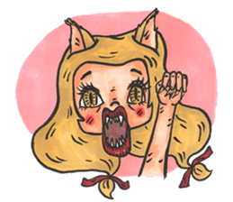 Evelyn & Friends in The Rainbow Dreamer sticker #1230514