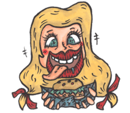 Evelyn & Friends in The Rainbow Dreamer sticker #1230515