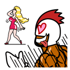 CHICKEN MAN ! sticker #1230630