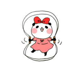 The girl of a panda Judy 2 sticker #1230957