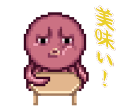 octopus star people of mars sticker #1231247