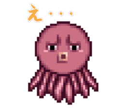 octopus star people of mars sticker #1231257