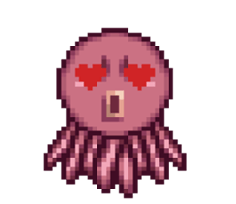 octopus star people of mars sticker #1231258