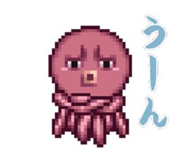 octopus star people of mars sticker #1231259