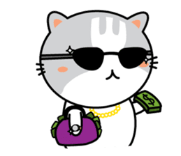 Natty Cat sticker #1231423