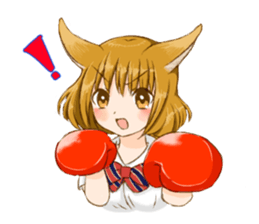 Girls cosplaying animals. sticker #1231767