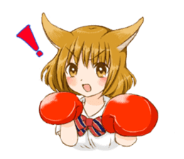 Girls cosplaying animals. sticker #1231767