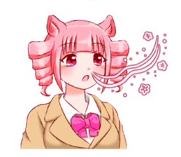 Girls cosplaying animals. sticker #1231777