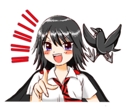 Girls cosplaying animals. sticker #1231782