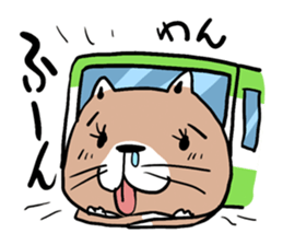 Dog bus sticker sticker #1231859