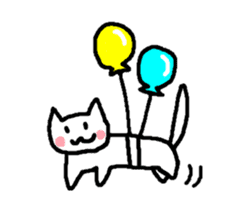 Daily life of the cat sticker #1232169