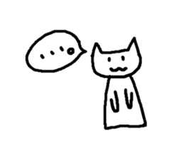 Daily life of the cat sticker #1232175
