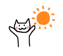 Daily life of the cat sticker #1232177