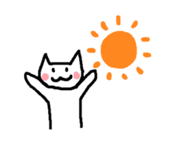 Daily life of the cat sticker #1232177