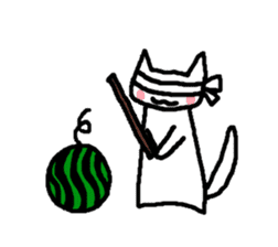 Daily life of the cat sticker #1232183